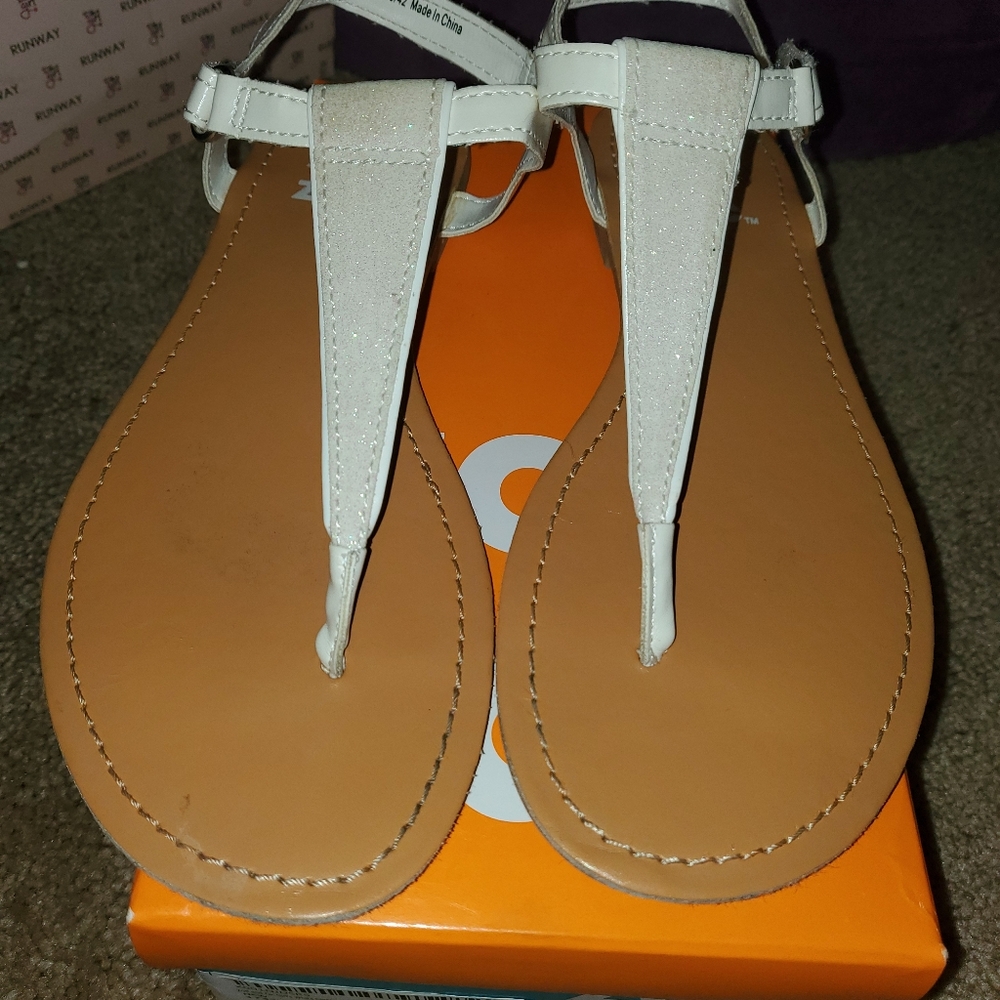 White Sandals